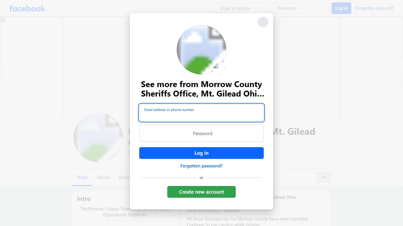 Morrow County Sheriffs Office, Mt. Gilead Ohio Mount Gilead OH Facebook